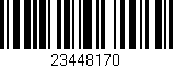 Código de barras (EAN, GTIN, SKU, ISBN): '23448170'
