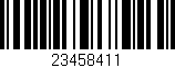 Código de barras (EAN, GTIN, SKU, ISBN): '23458411'