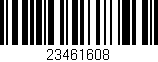 Código de barras (EAN, GTIN, SKU, ISBN): '23461608'
