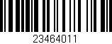 Código de barras (EAN, GTIN, SKU, ISBN): '23464011'