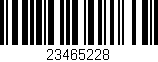 Código de barras (EAN, GTIN, SKU, ISBN): '23465228'