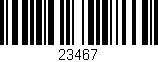 Código de barras (EAN, GTIN, SKU, ISBN): '23467'