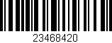 Código de barras (EAN, GTIN, SKU, ISBN): '23468420'
