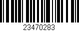 Código de barras (EAN, GTIN, SKU, ISBN): '23470283'