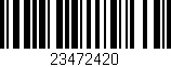Código de barras (EAN, GTIN, SKU, ISBN): '23472420'