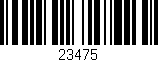 Código de barras (EAN, GTIN, SKU, ISBN): '23475'