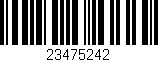 Código de barras (EAN, GTIN, SKU, ISBN): '23475242'