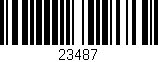 Código de barras (EAN, GTIN, SKU, ISBN): '23487'
