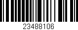Código de barras (EAN, GTIN, SKU, ISBN): '23488106'