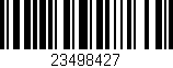 Código de barras (EAN, GTIN, SKU, ISBN): '23498427'