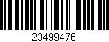 Código de barras (EAN, GTIN, SKU, ISBN): '23499476'