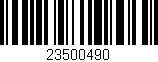 Código de barras (EAN, GTIN, SKU, ISBN): '23500490'