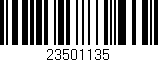 Código de barras (EAN, GTIN, SKU, ISBN): '23501135'