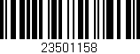 Código de barras (EAN, GTIN, SKU, ISBN): '23501158'