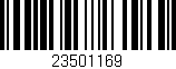 Código de barras (EAN, GTIN, SKU, ISBN): '23501169'