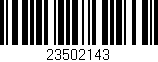 Código de barras (EAN, GTIN, SKU, ISBN): '23502143'