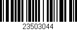 Código de barras (EAN, GTIN, SKU, ISBN): '23503044'