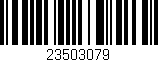 Código de barras (EAN, GTIN, SKU, ISBN): '23503079'