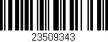 Código de barras (EAN, GTIN, SKU, ISBN): '23509343'