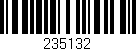 Código de barras (EAN, GTIN, SKU, ISBN): '235132'