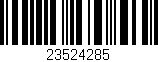 Código de barras (EAN, GTIN, SKU, ISBN): '23524285'