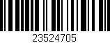 Código de barras (EAN, GTIN, SKU, ISBN): '23524705'