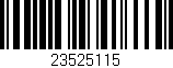Código de barras (EAN, GTIN, SKU, ISBN): '23525115'