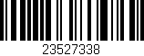 Código de barras (EAN, GTIN, SKU, ISBN): '23527338'
