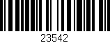 Código de barras (EAN, GTIN, SKU, ISBN): '23542'