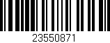 Código de barras (EAN, GTIN, SKU, ISBN): '23550871'
