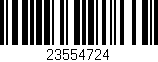 Código de barras (EAN, GTIN, SKU, ISBN): '23554724'