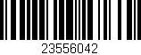 Código de barras (EAN, GTIN, SKU, ISBN): '23556042'