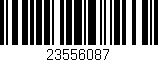 Código de barras (EAN, GTIN, SKU, ISBN): '23556087'