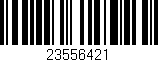 Código de barras (EAN, GTIN, SKU, ISBN): '23556421'
