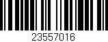 Código de barras (EAN, GTIN, SKU, ISBN): '23557016'
