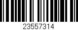 Código de barras (EAN, GTIN, SKU, ISBN): '23557314'