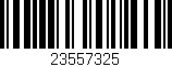 Código de barras (EAN, GTIN, SKU, ISBN): '23557325'