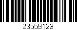 Código de barras (EAN, GTIN, SKU, ISBN): '23559123'