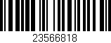 Código de barras (EAN, GTIN, SKU, ISBN): '23566818'