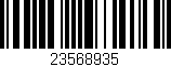 Código de barras (EAN, GTIN, SKU, ISBN): '23568935'