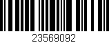 Código de barras (EAN, GTIN, SKU, ISBN): '23569092'