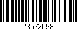 Código de barras (EAN, GTIN, SKU, ISBN): '23572098'