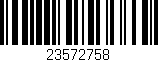 Código de barras (EAN, GTIN, SKU, ISBN): '23572758'