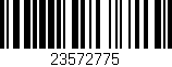 Código de barras (EAN, GTIN, SKU, ISBN): '23572775'