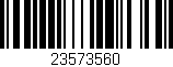 Código de barras (EAN, GTIN, SKU, ISBN): '23573560'