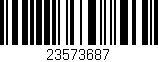 Código de barras (EAN, GTIN, SKU, ISBN): '23573687'