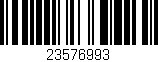 Código de barras (EAN, GTIN, SKU, ISBN): '23576993'