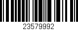 Código de barras (EAN, GTIN, SKU, ISBN): '23579992'