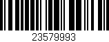 Código de barras (EAN, GTIN, SKU, ISBN): '23579993'