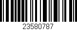 Código de barras (EAN, GTIN, SKU, ISBN): '23580787'